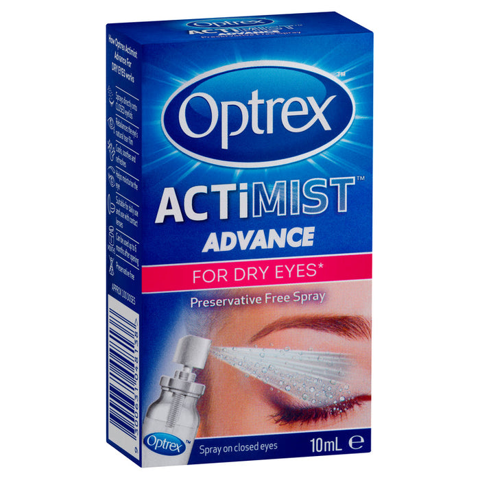 Optrex ActiMist Advance for Dry Eyes 10ml