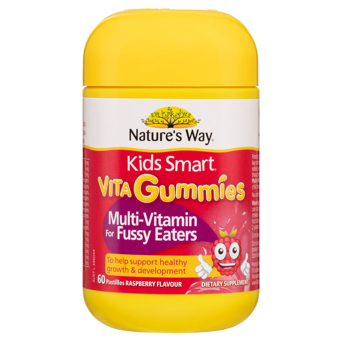 Natures Way NZ - Kids Smart Vita Gummies Multi-Vitamin For Fussy Eaters 60