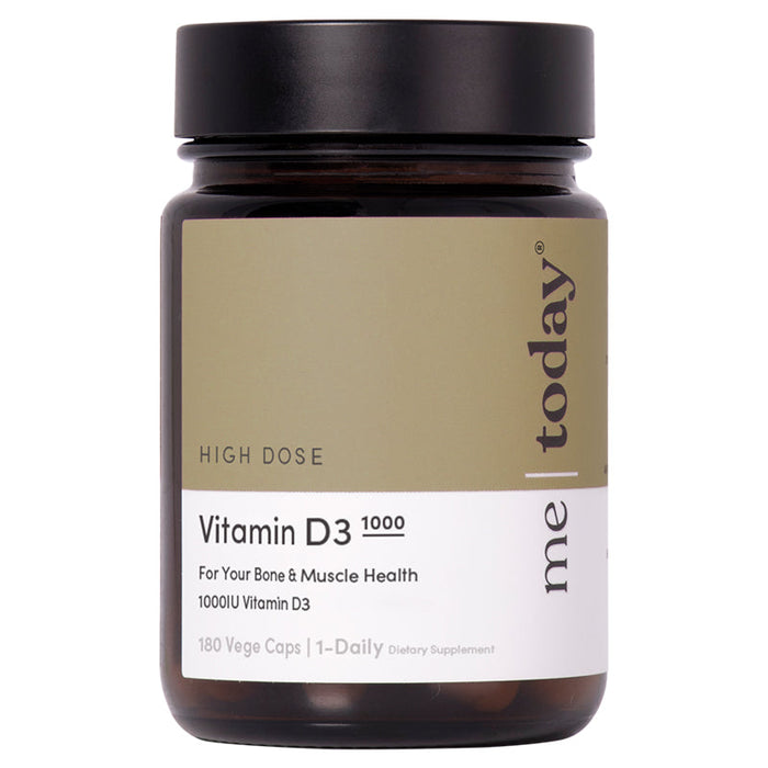 Me Today Vitamin D3 1000 Capsules 180