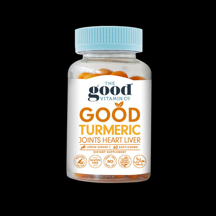 The Good Vitamin CO Good Turmeric Soft Chews 60 - Lemon Ginger