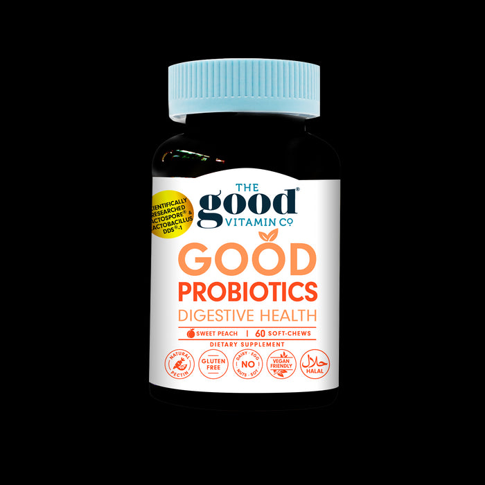 The Good Vitamin CO Good Probiotics Soft Chews 60 - Sweet Peach