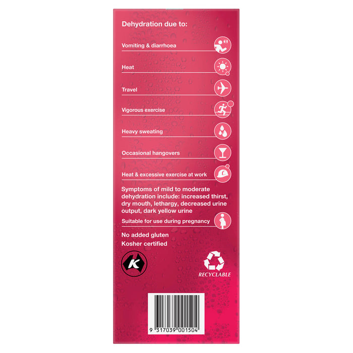 Hydralyte Electrolyte Ice Blocks Strawberry Kiwi 16 x 62.5ml