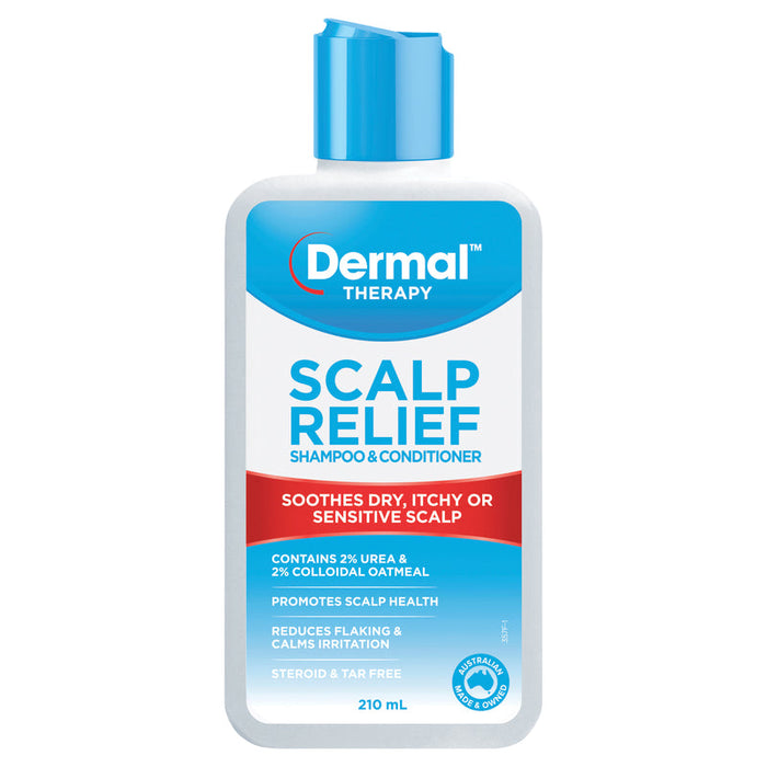 Dermal Therapy Scalp Relief Shampoo + Conditioner 210ml