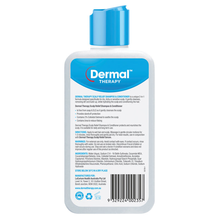 Dermal Therapy Scalp Relief Shampoo + Conditioner 210ml