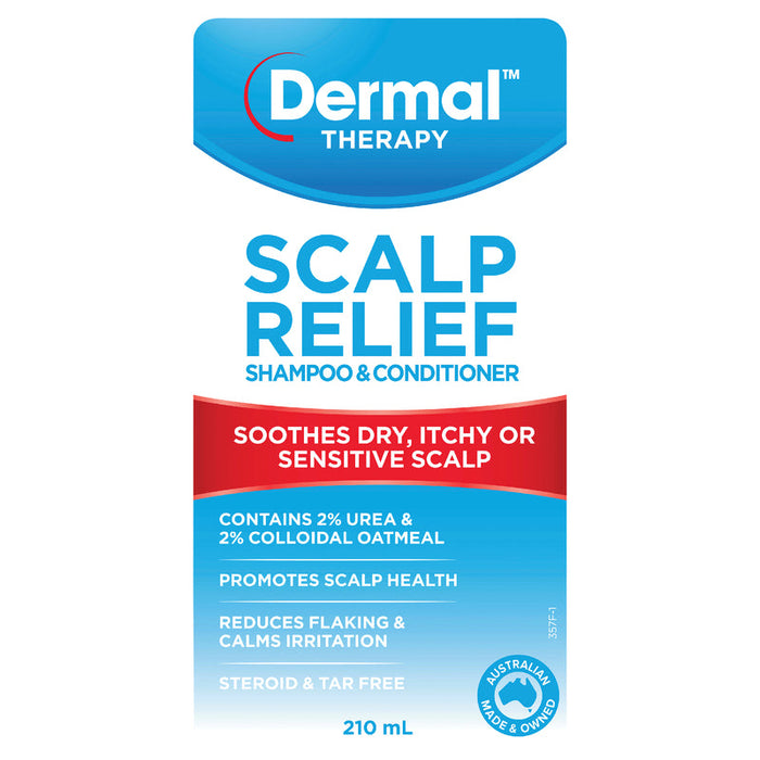 Dermal Therapy Scalp Relief Shampoo + Conditioner 210ml