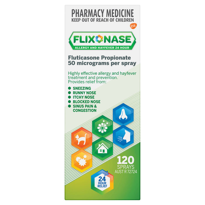 Flixonase 24 Hour Nasal Spray 120 Dose