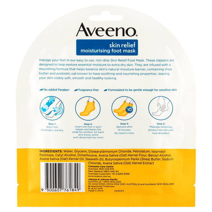 Aveeno Skin Relief Moisturising Foot Mask