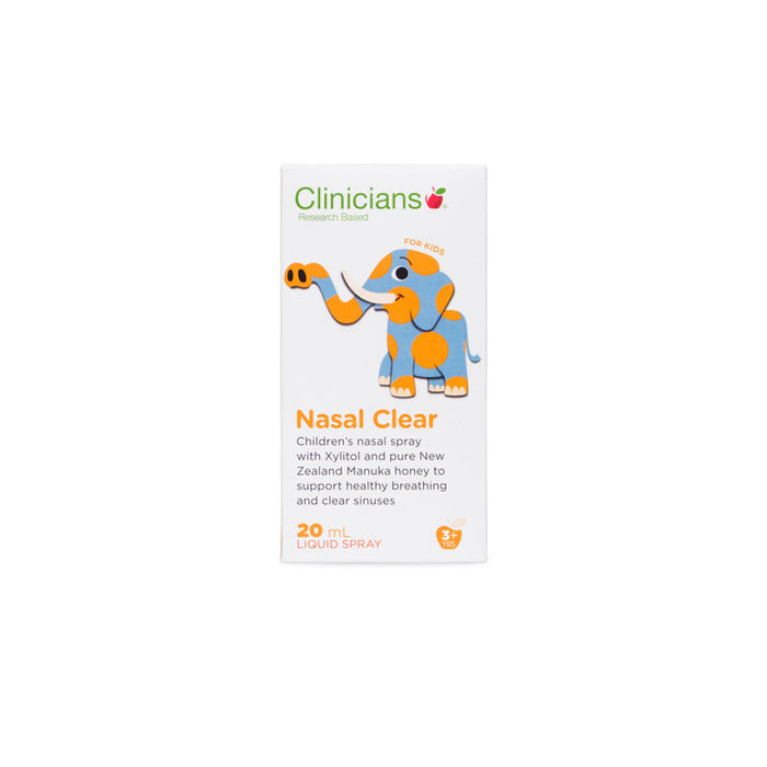 Clinicians Kids Nasal Clear Spray 20ml