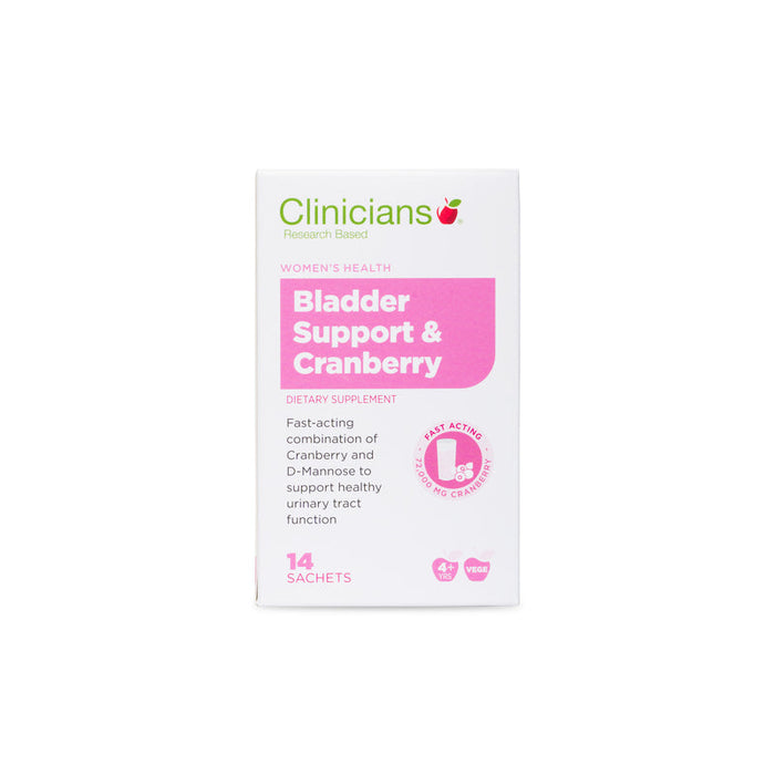 Clinicians Bladder Support & Cranberry Sachets 14