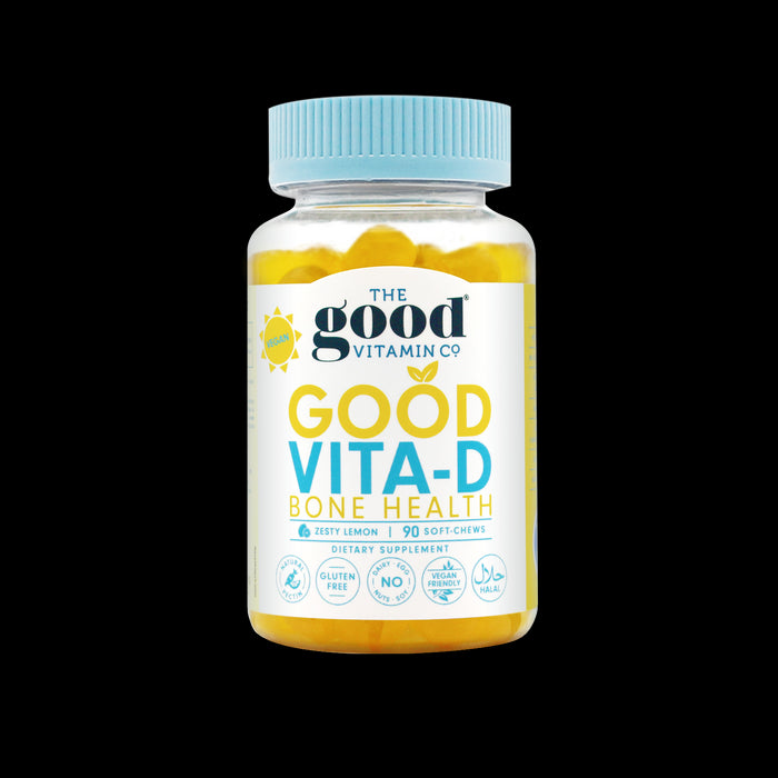 The Good Vitamin CO Good Vita-D Bone Health Soft Chews 90 - Zesty Lemon