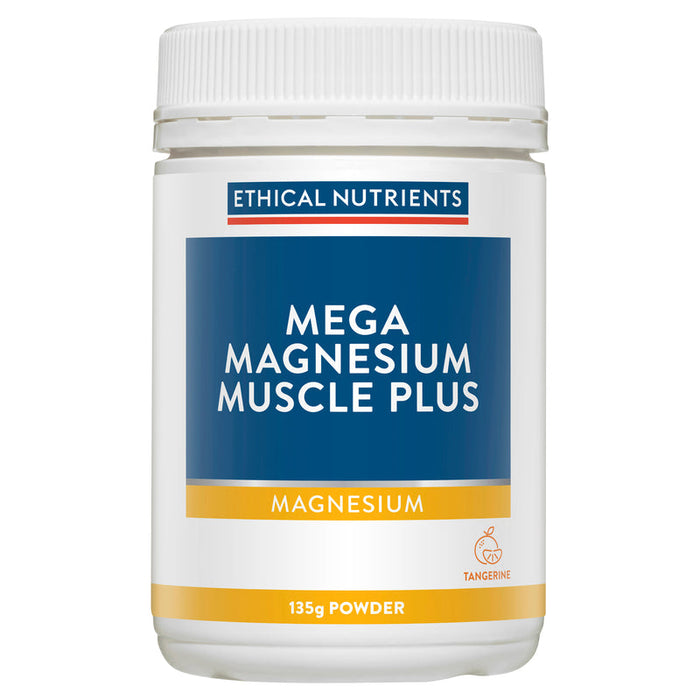 Ethical Nutrients Mega Magnesium Muscle Plus Powder 135g