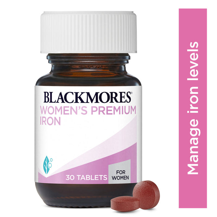 Blackmores Womens Premium Iron Tablets 30