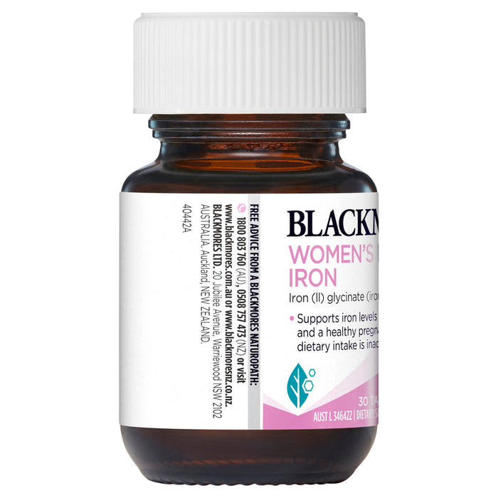 Blackmores Womens Premium Iron Tablets 30