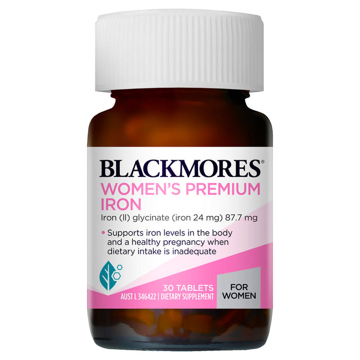 Blackmores Womens Premium Iron Tablets 30