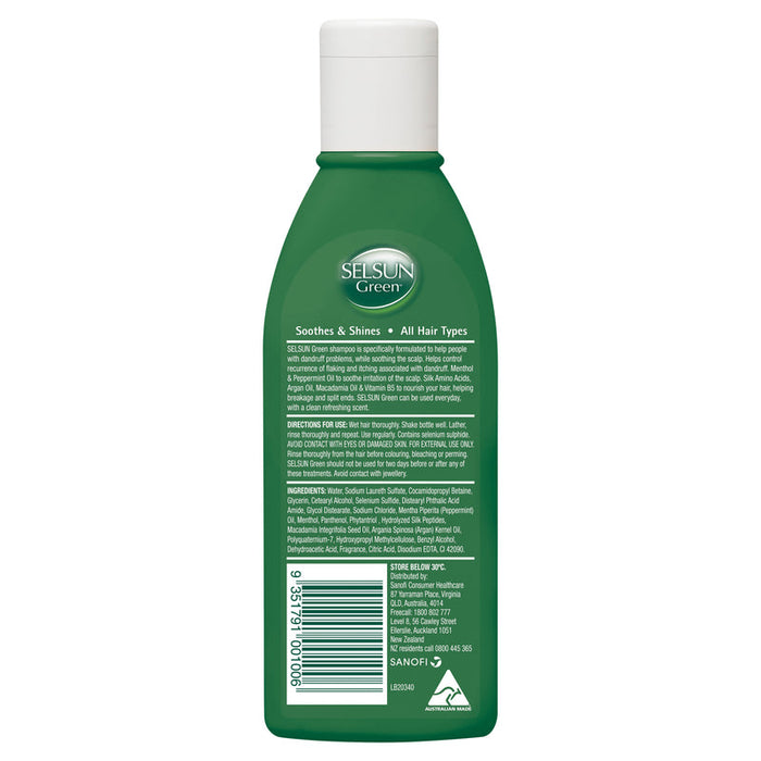 Selsun Green Daily Anti-Dandruff Shampoo 200ml