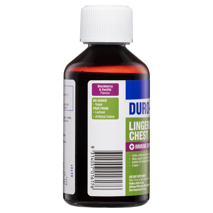 Duro-Tuss Lingering Chest + Immune Support 200ml