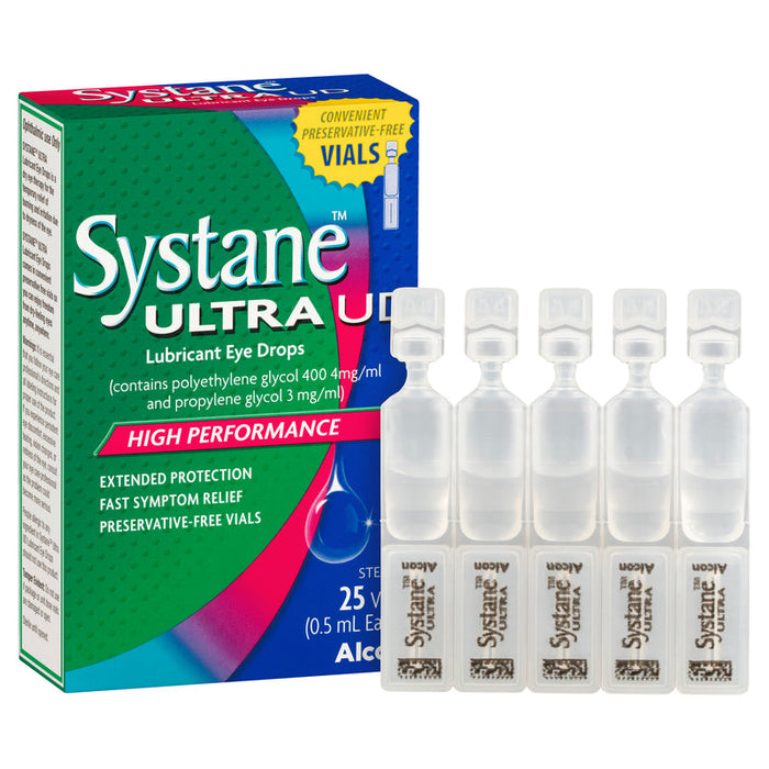 Systane Ultra UD Lubricant Eye Drops 25 x 0.5mL