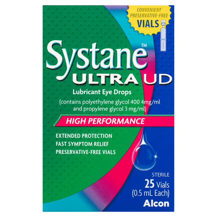 Systane Ultra UD Lubricant Eye Drops 25 x 0.5mL