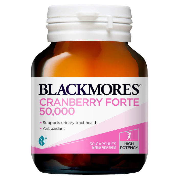 Blackmores Cranberry Forte 50,000 Capsules 30