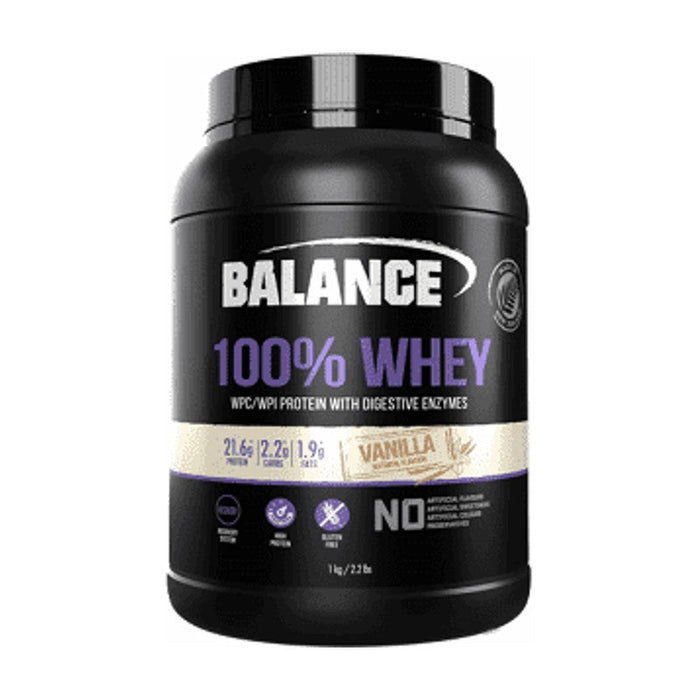 Balance 100% Whey Protein Vanilla 1kg