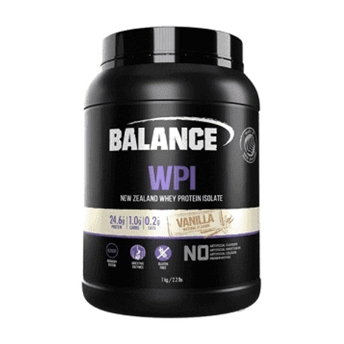 Balance WPI Whey Protein Isolate Vanilla 1kg