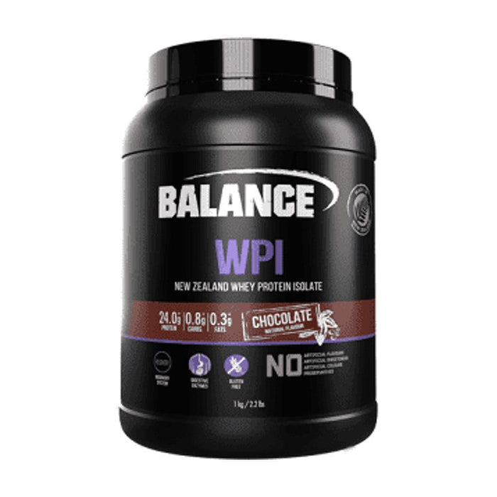Balance WPI Whey Protein Isolate Chocolate 1kg