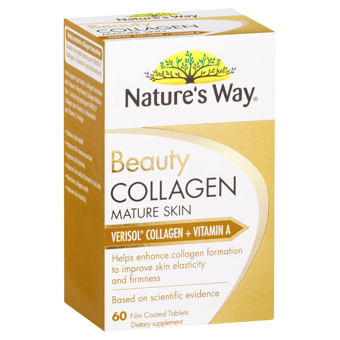 Natures Way NZ - Beauty Collagen Mature Skin Tablets 60