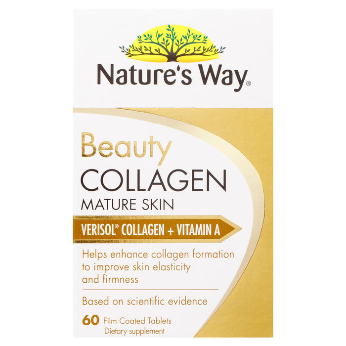 Natures Way NZ - Beauty Collagen Mature Skin Tablets 60