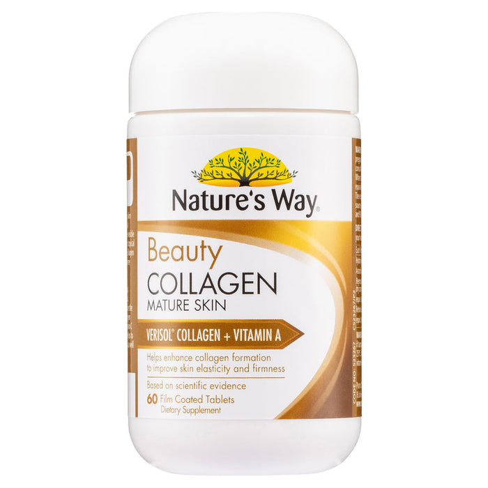 Natures Way NZ - Beauty Collagen Mature Skin Tablets 60