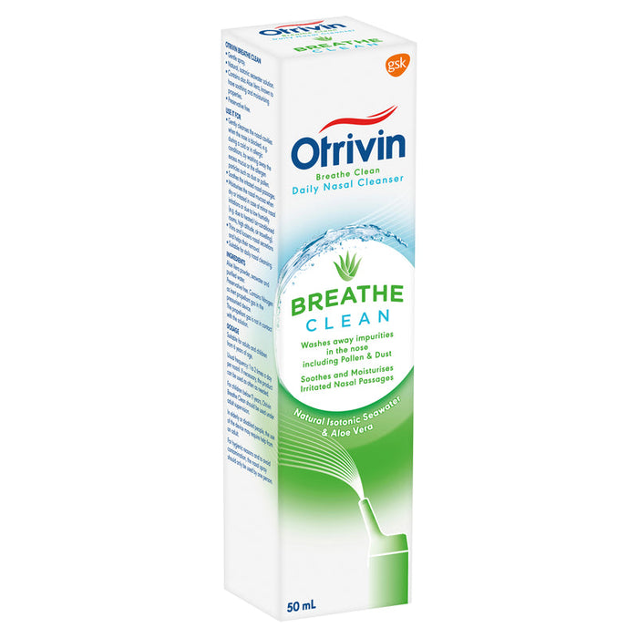 Otrivin Breathe Clean Daily Nasal Cleanser Spray 50ml