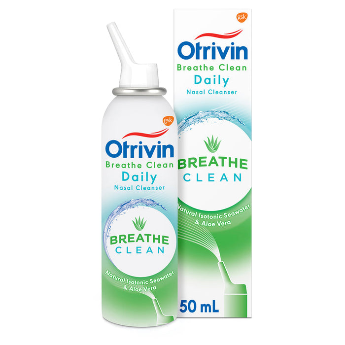 Otrivin Breathe Clean Daily Nasal Cleanser Spray 50ml