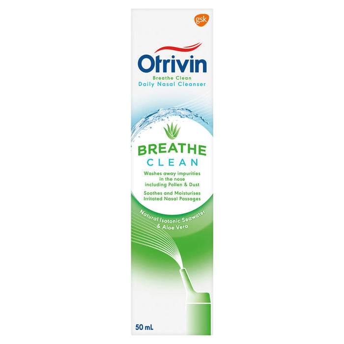 Otrivin Breathe Clean Daily Nasal Cleanser Spray 50ml