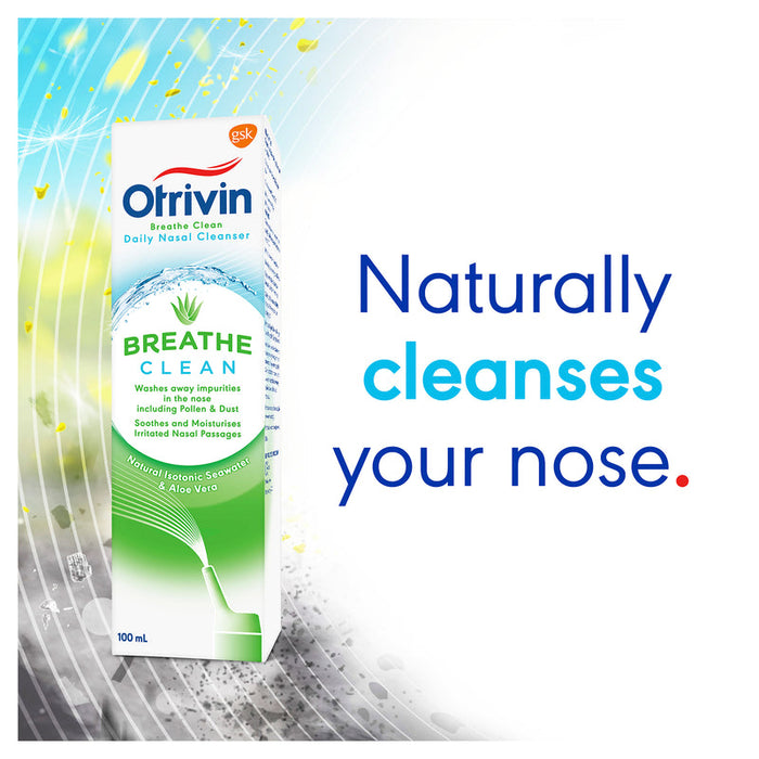 Otrivin Breathe Clean Daily Nasal Cleanser Spray 50ml