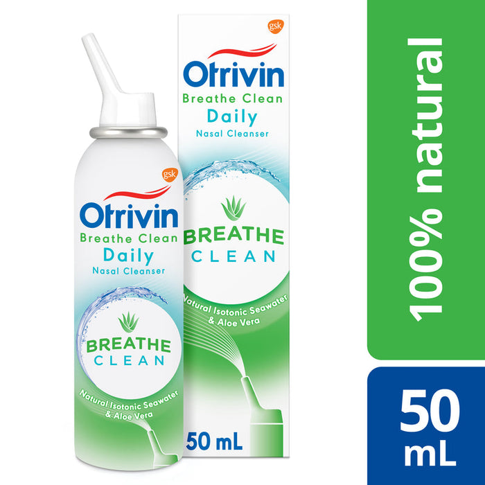 Otrivin Breathe Clean Daily Nasal Cleanser Spray 50ml