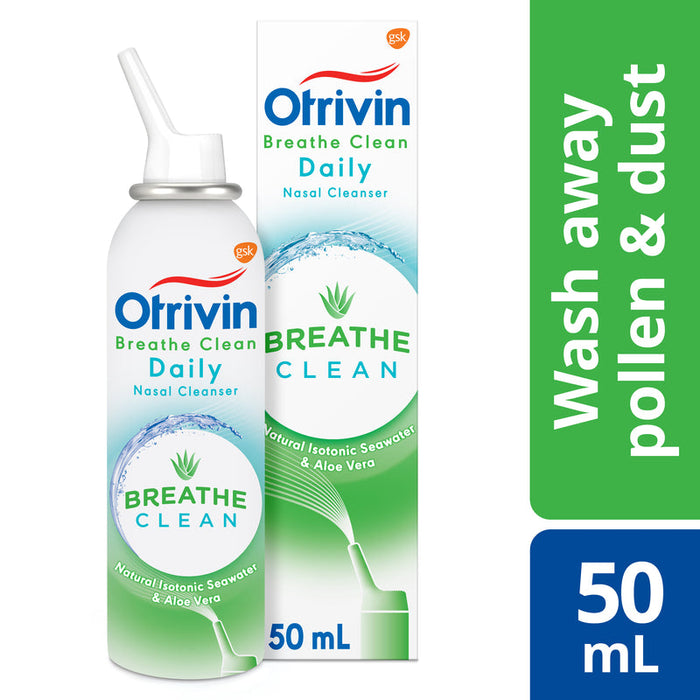 Otrivin Breathe Clean Daily Nasal Cleanser Spray 50ml