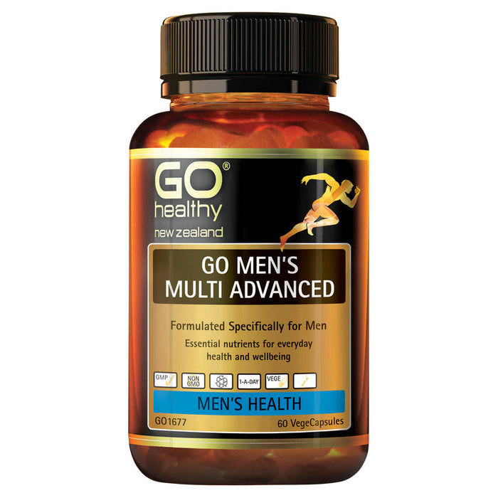 GO Healthy GO Mens Multi Advanced Capsules 60