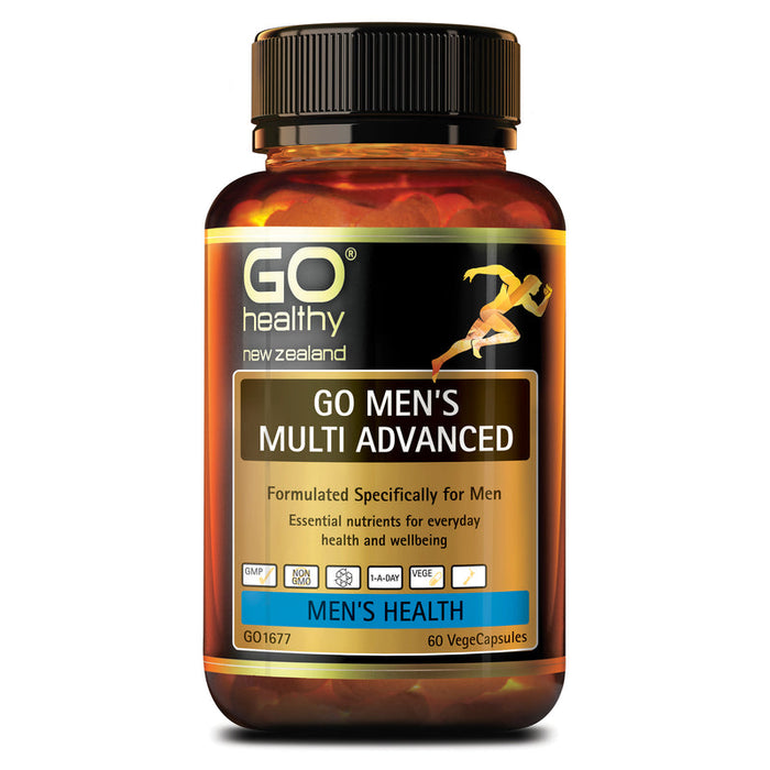 GO Healthy GO Mens Multi Advanced Capsules 60