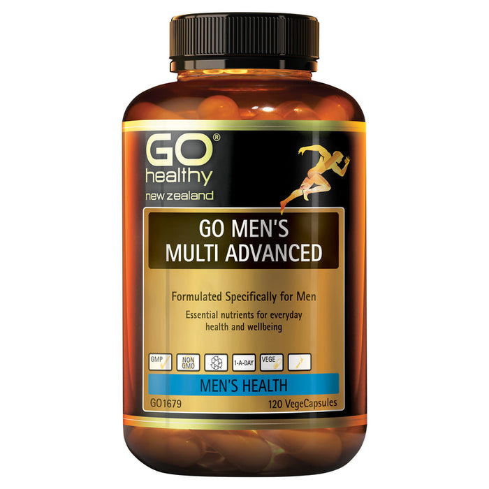 GO Healthy GO Mens Multi Advanced Capsules 120