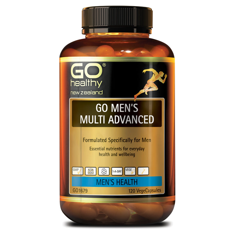GO Healthy GO Mens Multi Advanced Capsules 120