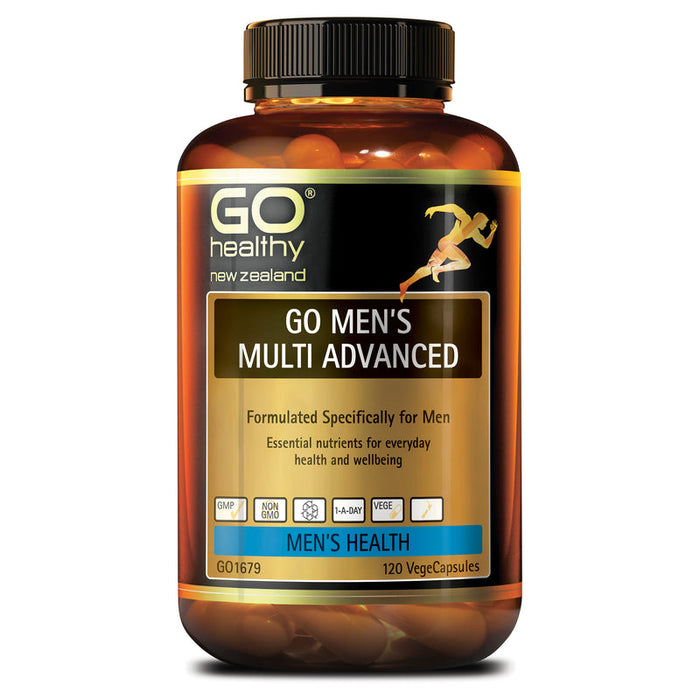 GO Healthy GO Mens Multi Advanced Capsules 120