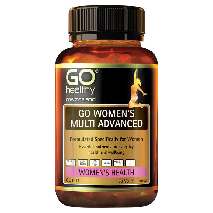 GO Healthy GO Womens Multi Advanced Capsules 60