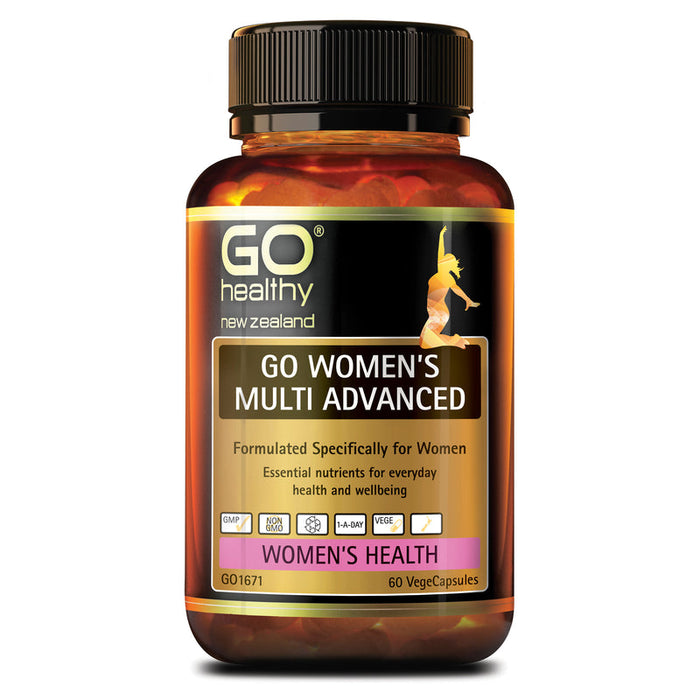 GO Healthy GO Womens Multi Advanced Capsules 60