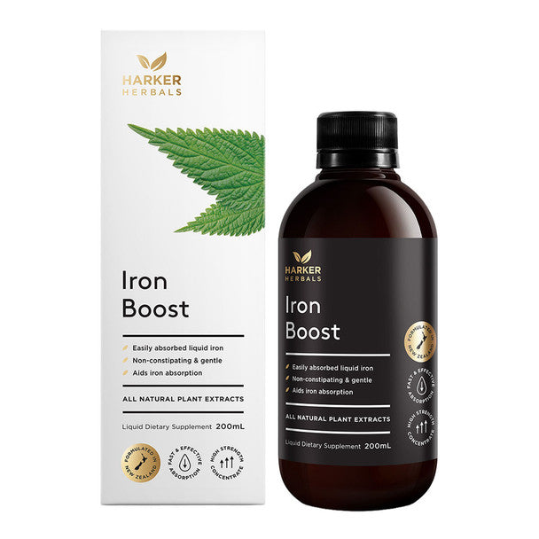 Harker Herbals Iron Boost 200ml - Be Well