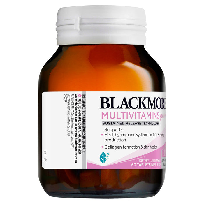 Blackmores Multivitamins for Women Sustained Release Tablets 60