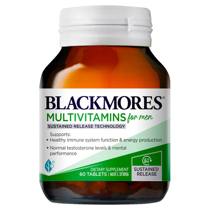 Blackmores Multivitamins For Men Sustained Release Tablets 60