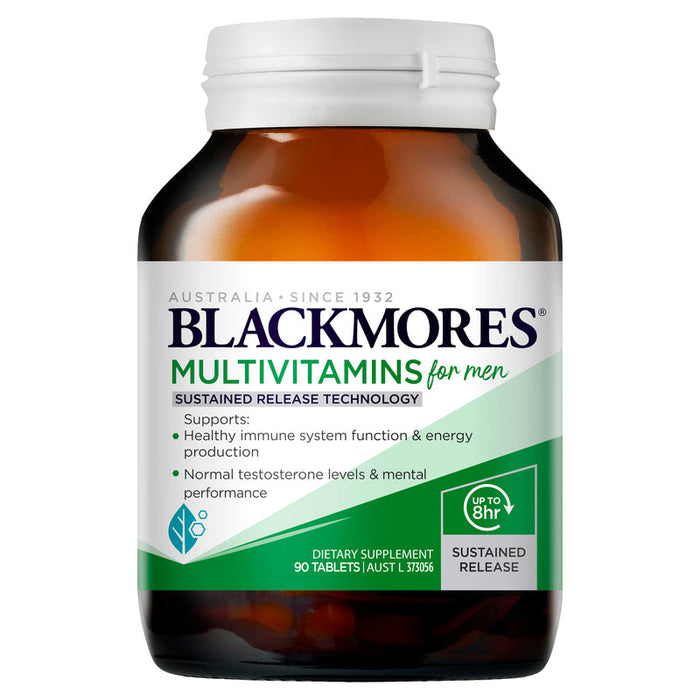 Blackmores Multivitamins For Men Sustained Release Tablets 90