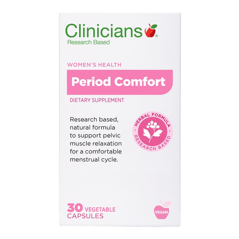 Clinicians Period Comfort Capsules 30