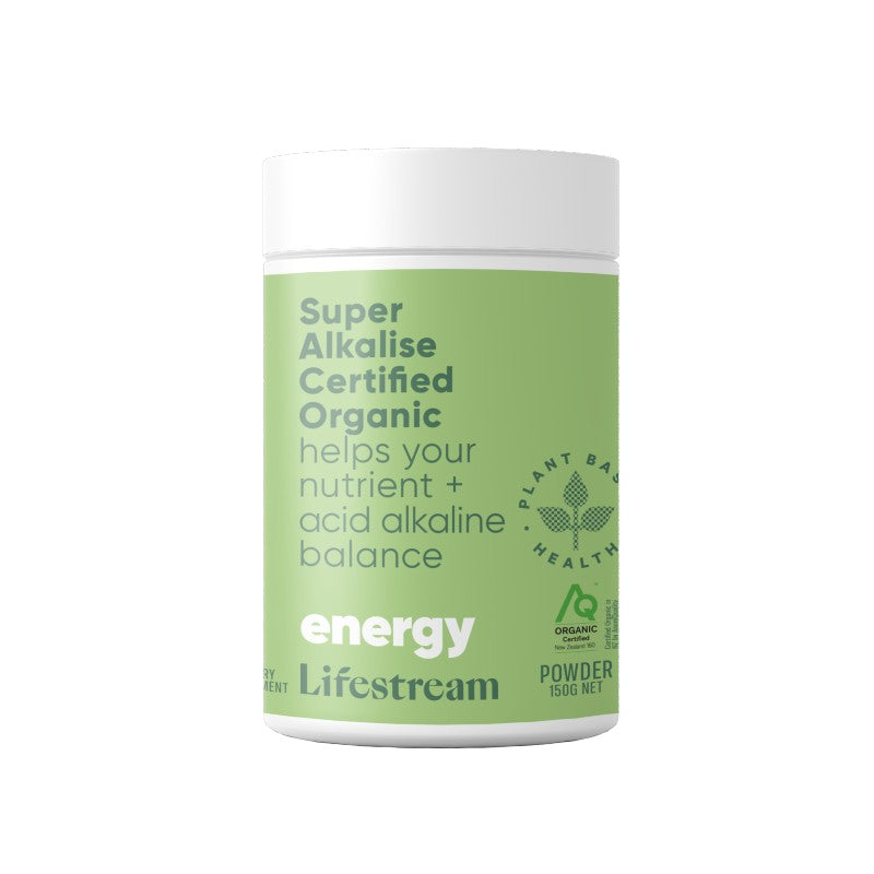 Lifestream Super Alkalise Certified Organic Powder 150g