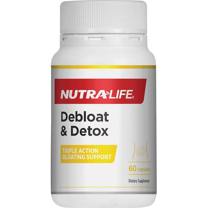 Nutralife Debloat & Detox Capsules 60