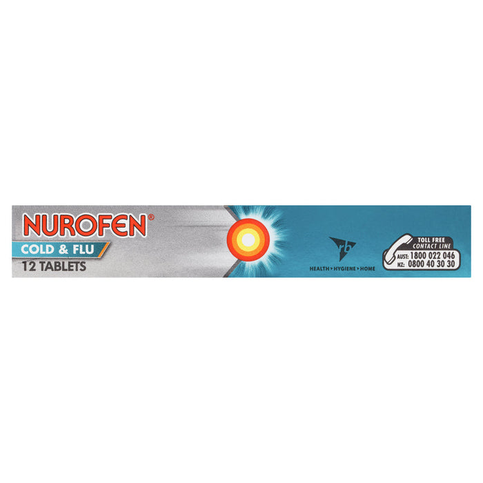 Nurofen Cold and Flu 12 Tablets